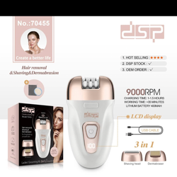 ماشین اصلاح سه کاره موی بدن بانوان دیاسپی مدل 70455