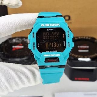 ساعت دیجیتالی جیشاک GBDآبی با بدنه puمدل 8920