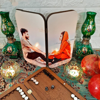 تخته نرد با چاپ عکس و طرح دلخواه