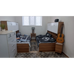 تخت خواب یک نفره مدل ویترین سایز 120x200 سانتی متر