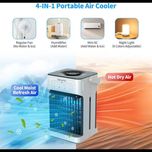 کولر آبی رومیزی مدل MX003 با تایمر و چراغ خواب
