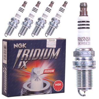 شمع سوزنی پایه کوتاه ایریدیم ان جی کی اصلی ژاپن BKR6EIX-6418