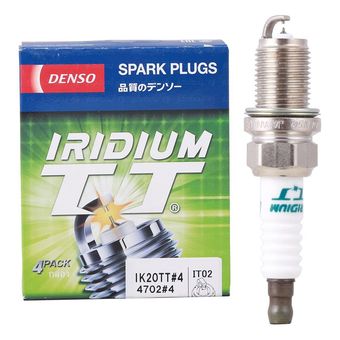 شمع پایه کوتاه دابل ایریدیم دنسو اصلی ژاپن IK20TT-4702
