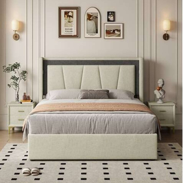 تخت خواب دو نفره ریرا توپولون سایز 200x160 سانتی متر