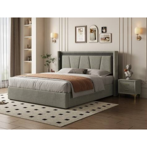 تخت خواب دو نفره ریرا توپولون سایز 200x160 سانتی متر