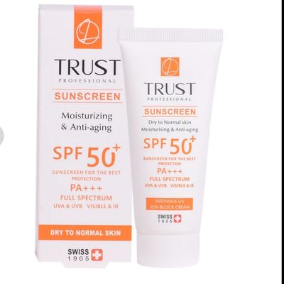 کرم ضد آفتاب و ضد پیری (پوست خشک تا نرمال) (فاقد رنگ)