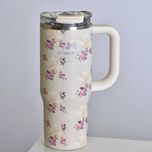 تراول ماگ سیتاریوری مدل گل دار حجم 900 میل