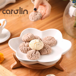 شیرینی خوری مدل لاله پایه دار