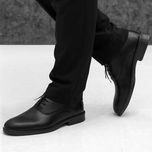 کفش چرم مردانه چرم مجلس مدل کوروش