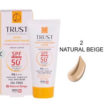 کرم ضد آفتاب رنگی و کنترل چربی بژ طبیعی (پوست مختلط تا چرب) (2024)