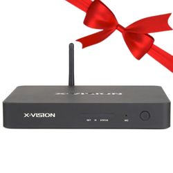 اندروید باکس ایکس ویژن مدل XSMT-110 بلاوه یک عدد کابلhdmi هدیه و کارت هدیه  به همراه 3 ماه خدمات ویژه پس از فروش کافی نت فرنود