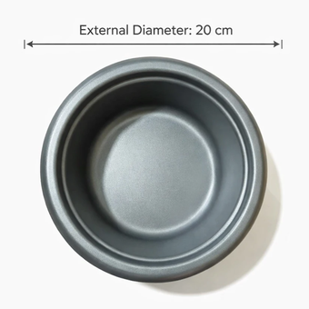 ظرف داخلی (قابلمه) پلوپز پارس خزر 2 نفره