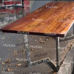 میز ناهارخوری چوب طبیعی میزکالا مدل M21