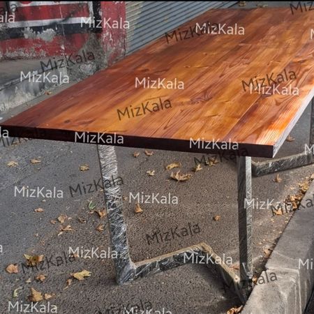 میز ناهارخوری چوب طبیعی میزکالا مدل M21