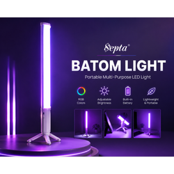باتوم لایت RGB مدل D50 RGB Stick Light توان 10 وات