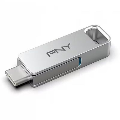 فلش مموری PNY مدل DUO LINK ظرفیت 64 گیگابایت USB 3.2