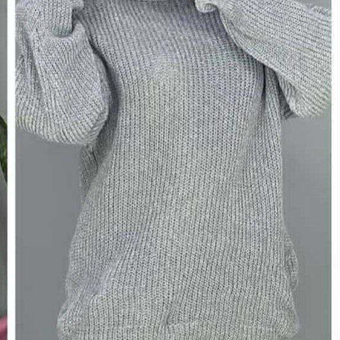 بافت یقه اسکی درشت بافت