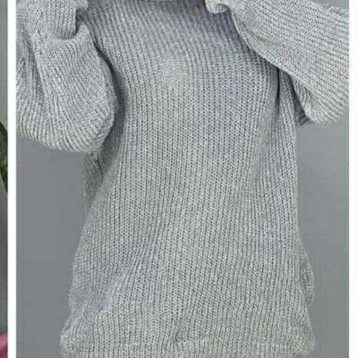 بافت یقه اسکی درشت بافت