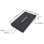 اس اس دی اکسترنال ورباتیم مدل Metal Mini ظرفیت 512 گیگابایت