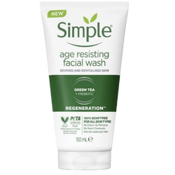 شوینده صورت چای سبز سیمپل Simple age resisting 150ml