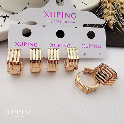 گوشواره حلقه ای پهن ژوپینگ