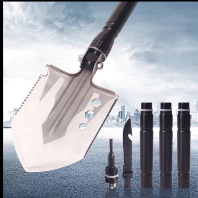 🚜⛏️ بیل چندمنظوره کمپینگ مدل 1372 | ابرقهرمانِ تجهیزات سفر! 🏕️✨