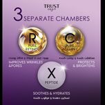 سرم سهگانه هوشمند تراست TRUST | جوانسازی، آبرسانی و لیفت صورت