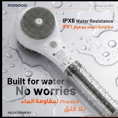 🛁🧼 براش برقی حمام و اسپا Porodo