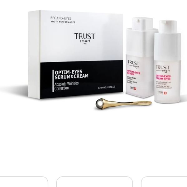 کیت جوانساز دورچشم تراست ( سرم دورچشم ، کرم ضد پف و تیرگی دورچشم ، گواشا رایگان)