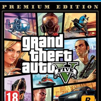 بازی جی تی ای وی (gta v) مخصوص پلستیشن 4