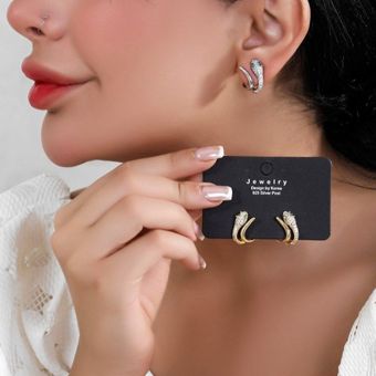 گوشواره جواهری فشن 211
