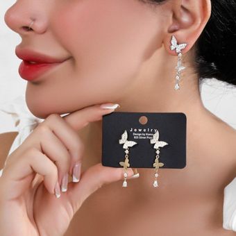 گوشواره جواهری فشن کد 213