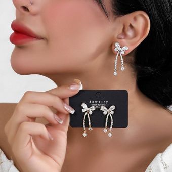 گوشواره جواهری فشن کد 214