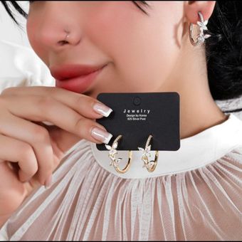 گوشواره جواهری فشن کد 218