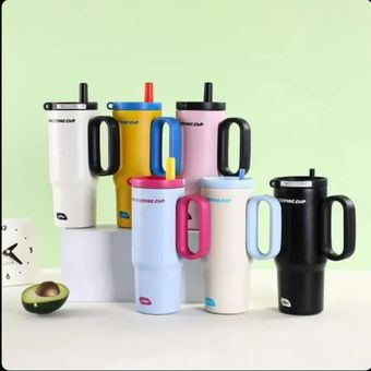 تراول ماگ نی دار استیل COLD CUP عایق 304 710ML
