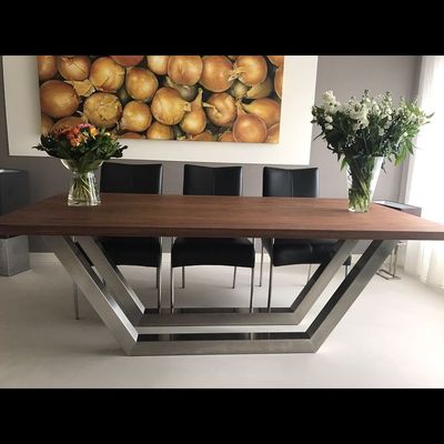 میز نهارخوری میز غذاخوری فلزی مدرن کد19
