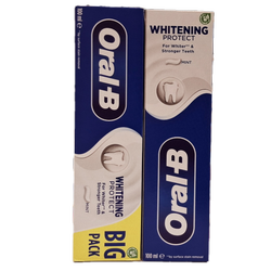 خمیر دندان سفید کننده اورال بی Oral-B مدل Whitening Protect حجم 100 میل
