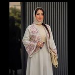 کت و دامن آستین لاله