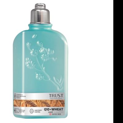 شامپو سر جوانه گندم و Q10 تراست