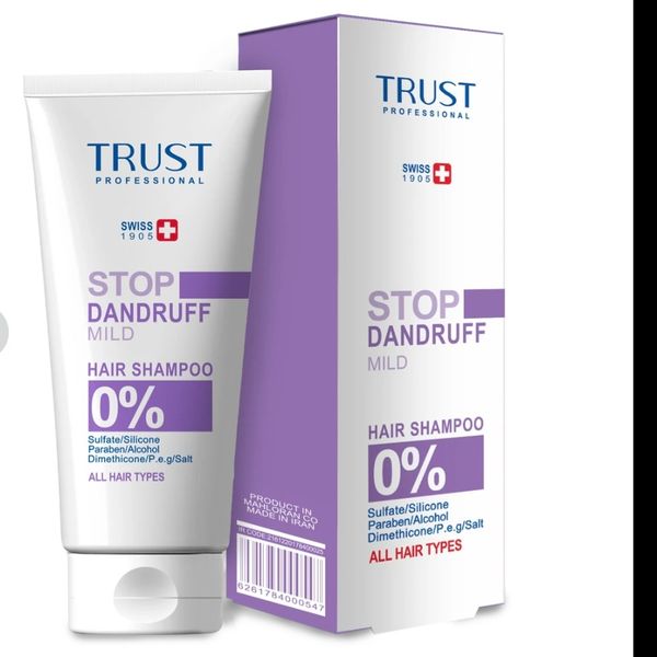 شامپو تخصصی ضد شوره ملایم (خشک و نرمال) تراست