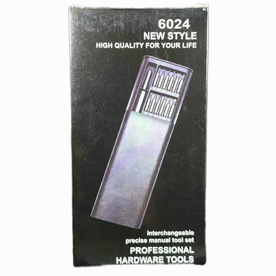 مجموعه 24 عددی پیچ گوشتی مدل 6024