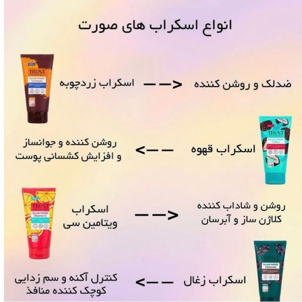 ماسک اسکراب زغال تراست