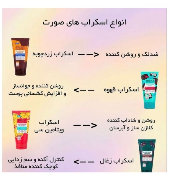 ماسک اسکراب قهوه تراست