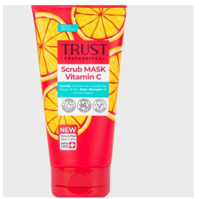 ماسک اسکراب ویتامین سی تراست