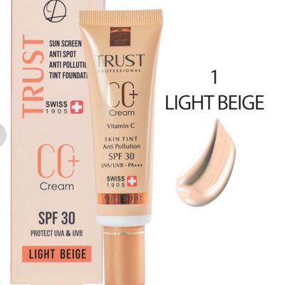 سی سی کرم پلاس تراست شماره 1 (بژ روشن)