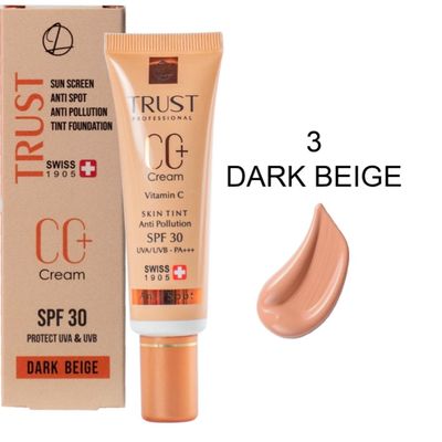 سی سی کرم پلاس تراست شماره 3 (بژ تیره)