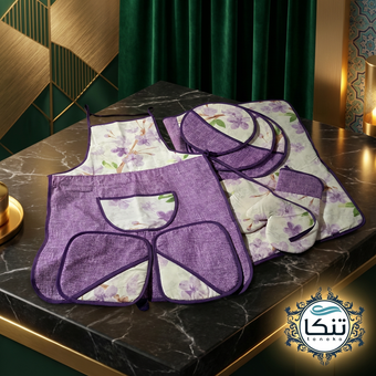 سرویس آشپزخانه بنفشه ترک