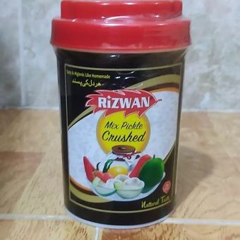 ترشی انبه  بدون هسته رضوان اصل نیم  کیلوگرمی