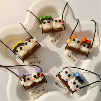 اویز ماشین قند دو تایی شبتاب