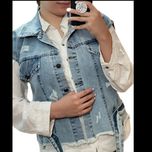 وست جین کمربندار